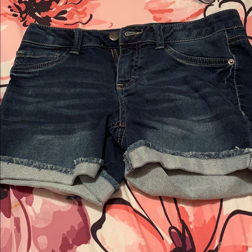 Kid girls or petite jean short